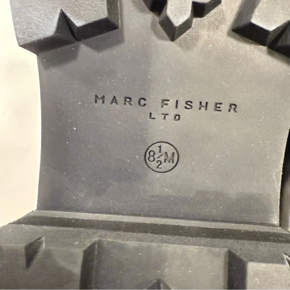 Marc Fisher Black and White Loafers - Picture 6 of 8